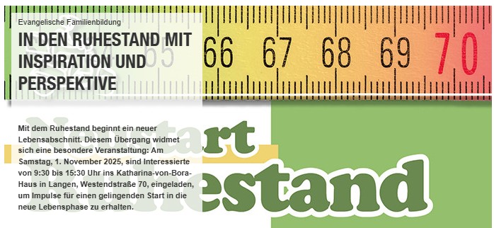 2025 Ruhestand