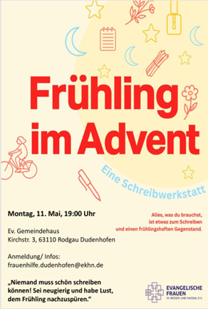 2026 05 11 Frauenhilfe Schreibwerkstatt