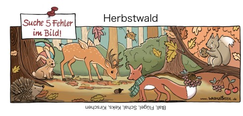 2026 4 Kinder Herbsträtsel